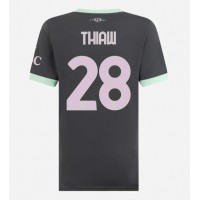 Dres AC Milan Malick Thiaw #28 Tretina pre Ženy 2024-25 Krátky Rukáv